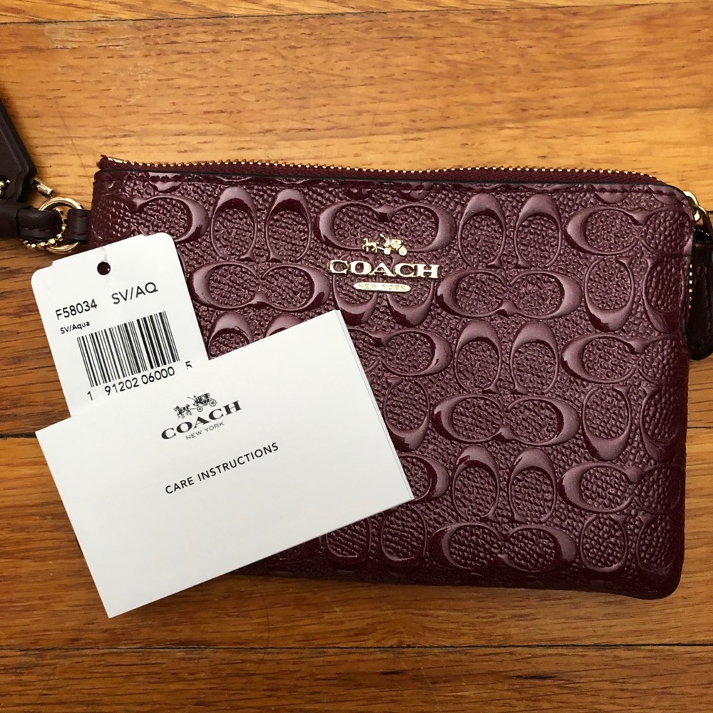COACH wristlet/wallet